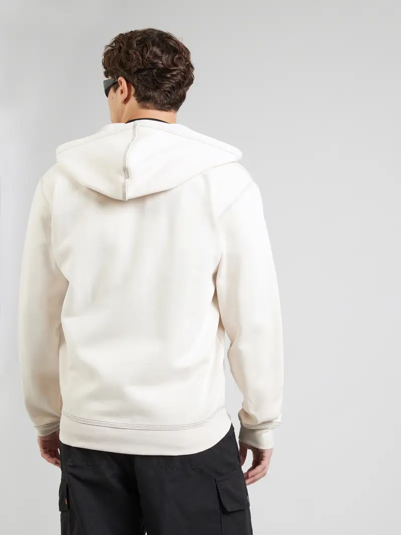 ADIDAS ORIGINALS Giacca di felpa 'Essentials' nero / bianco miniatura 2