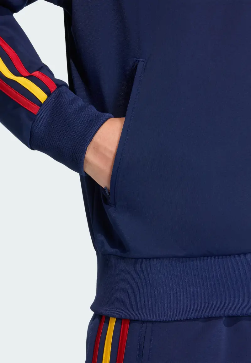 Giacca di felpa 'Firebird' blu scuro / miele / rosso acceso miniatura 3
