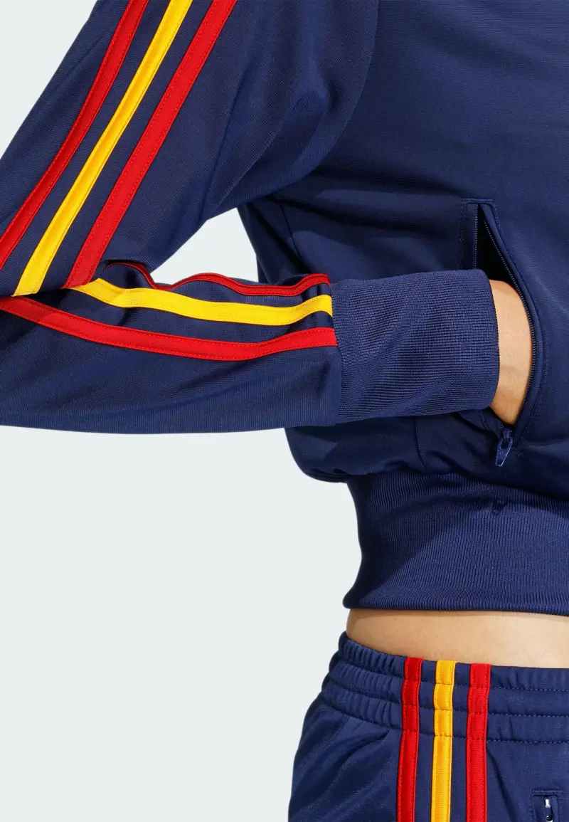 Giacca di felpa Firebird Classic blu scuro / giallo oro / rosso miniatura 2