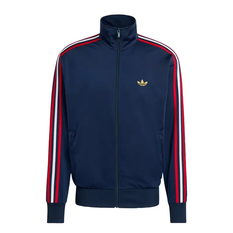 Giacca di felpa 'Firebird' navy / giallo chiaro / rosso / bianco
