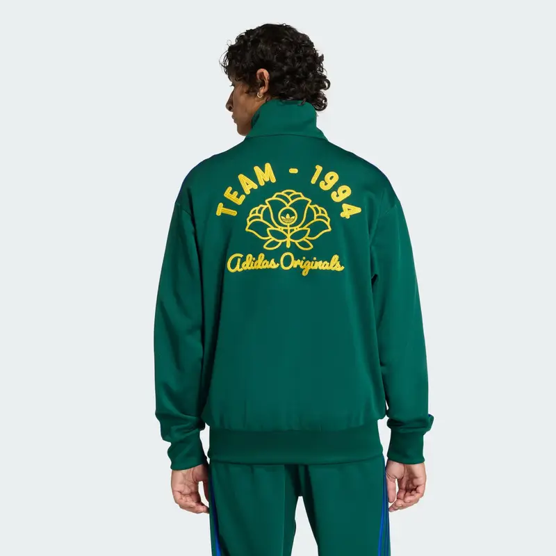 Giacca di felpa Firebird verde miniatura 3