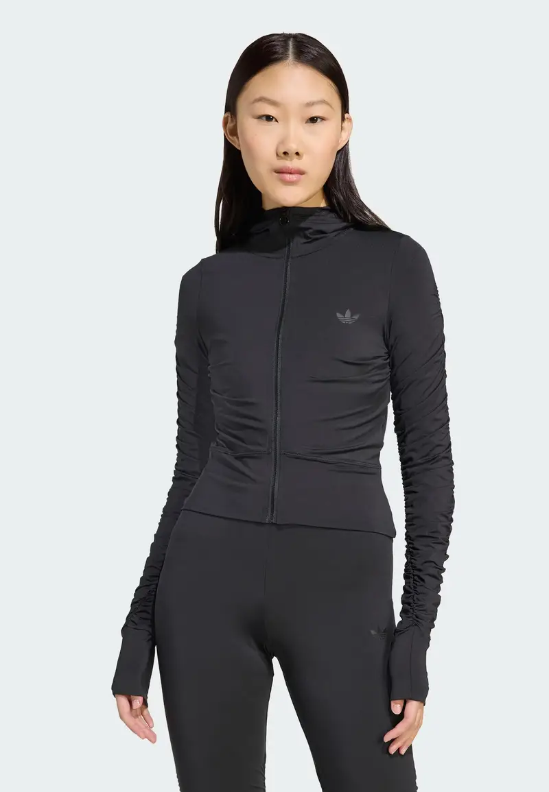 Giacca di felpa nero miniatura 2