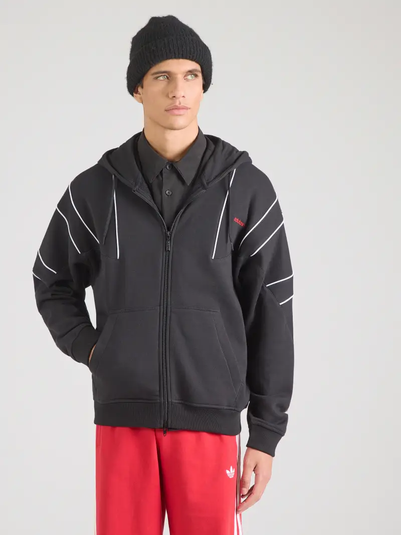 Giacca di felpa nero miniatura 2