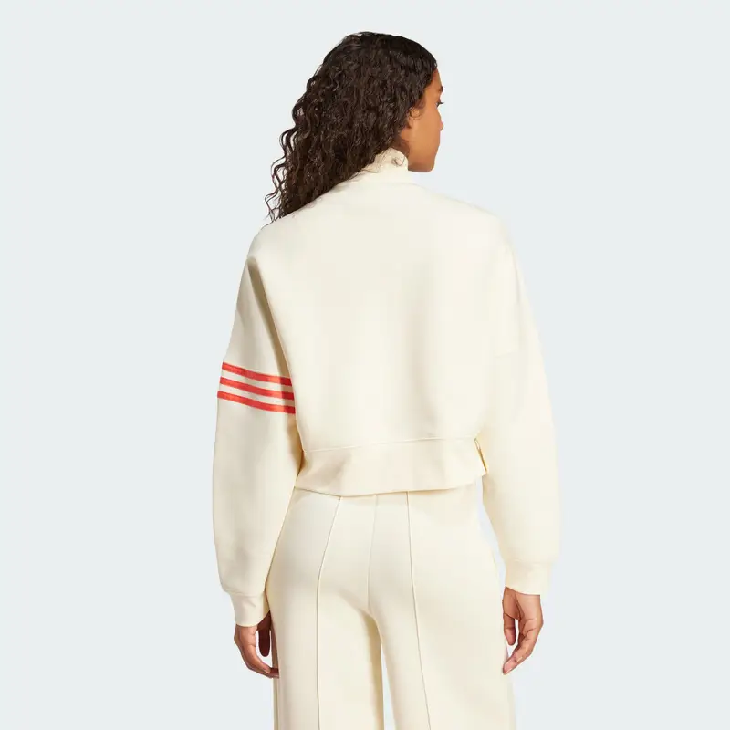 ADIDAS ORIGINALS Giacca di felpa 'Neuclassics' crema / rosso chiaro miniatura 2