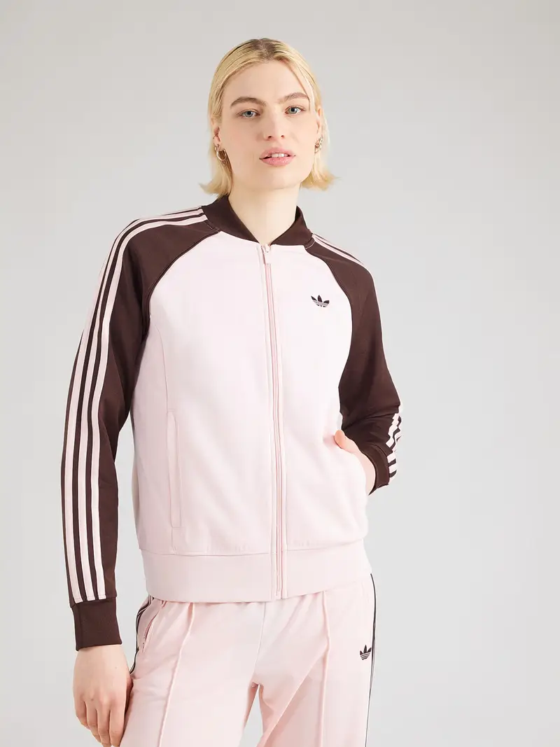 Giacca di felpa SST TT cioccolato / rosa miniatura 2