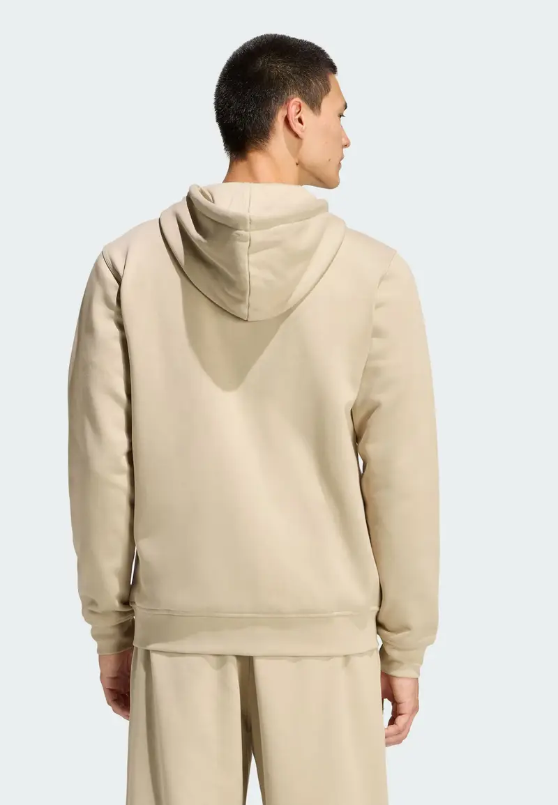 Giacca di felpa Trefoil Essentials beige miniatura 3