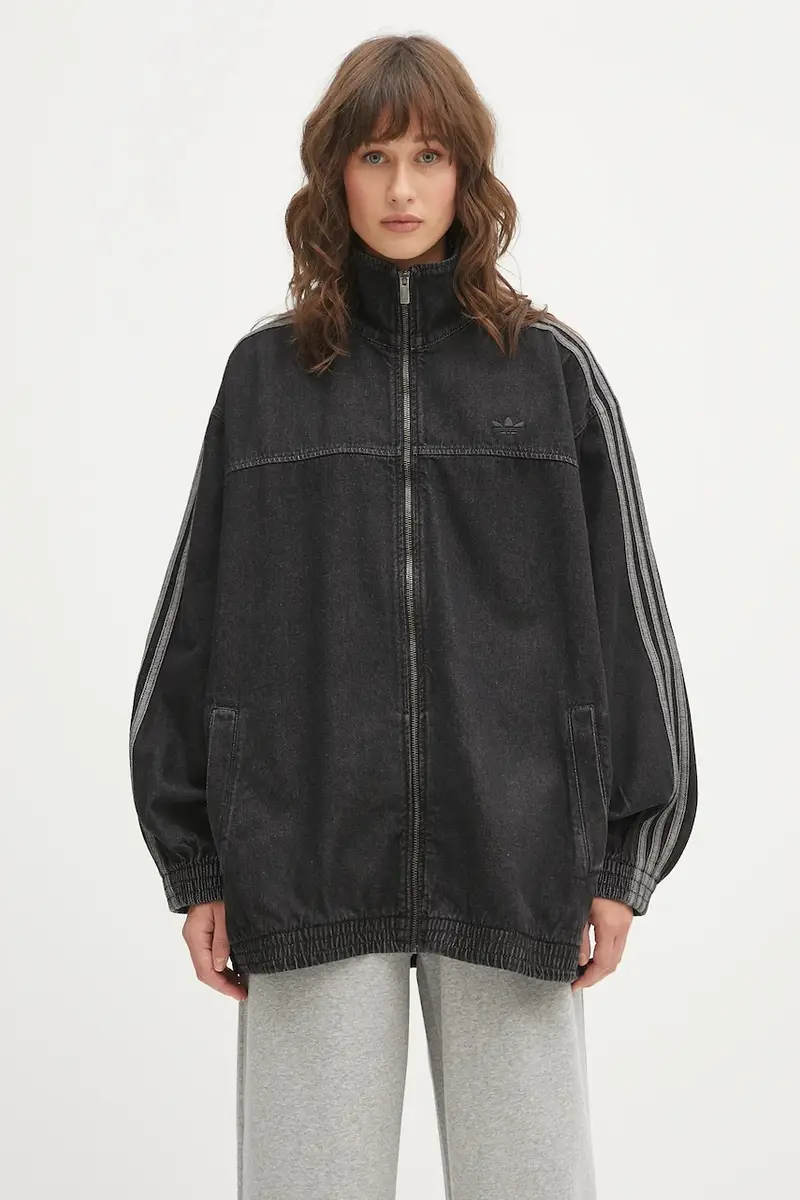 giacca di jeans Denim Os TT colore nero JY2897