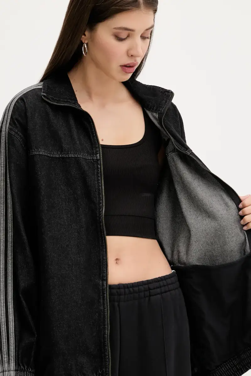 giacca di jeans Denim Os TT colore nero JY2897 miniatura 5