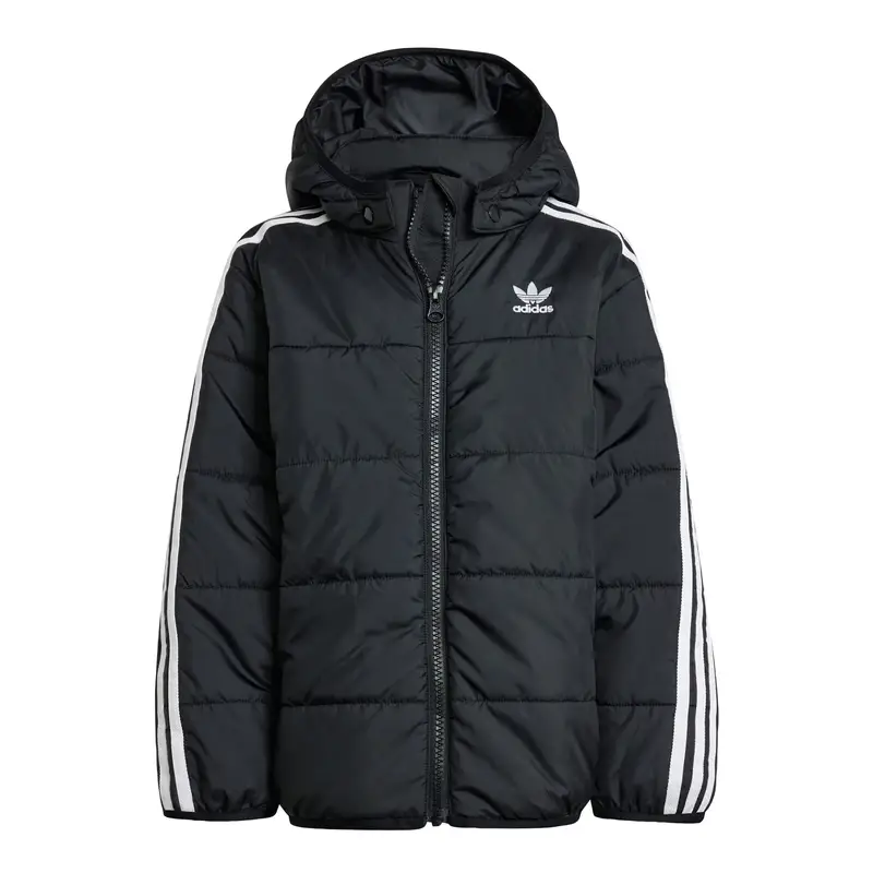 Giacca di mezza stagione Adicolor nero / bianco
