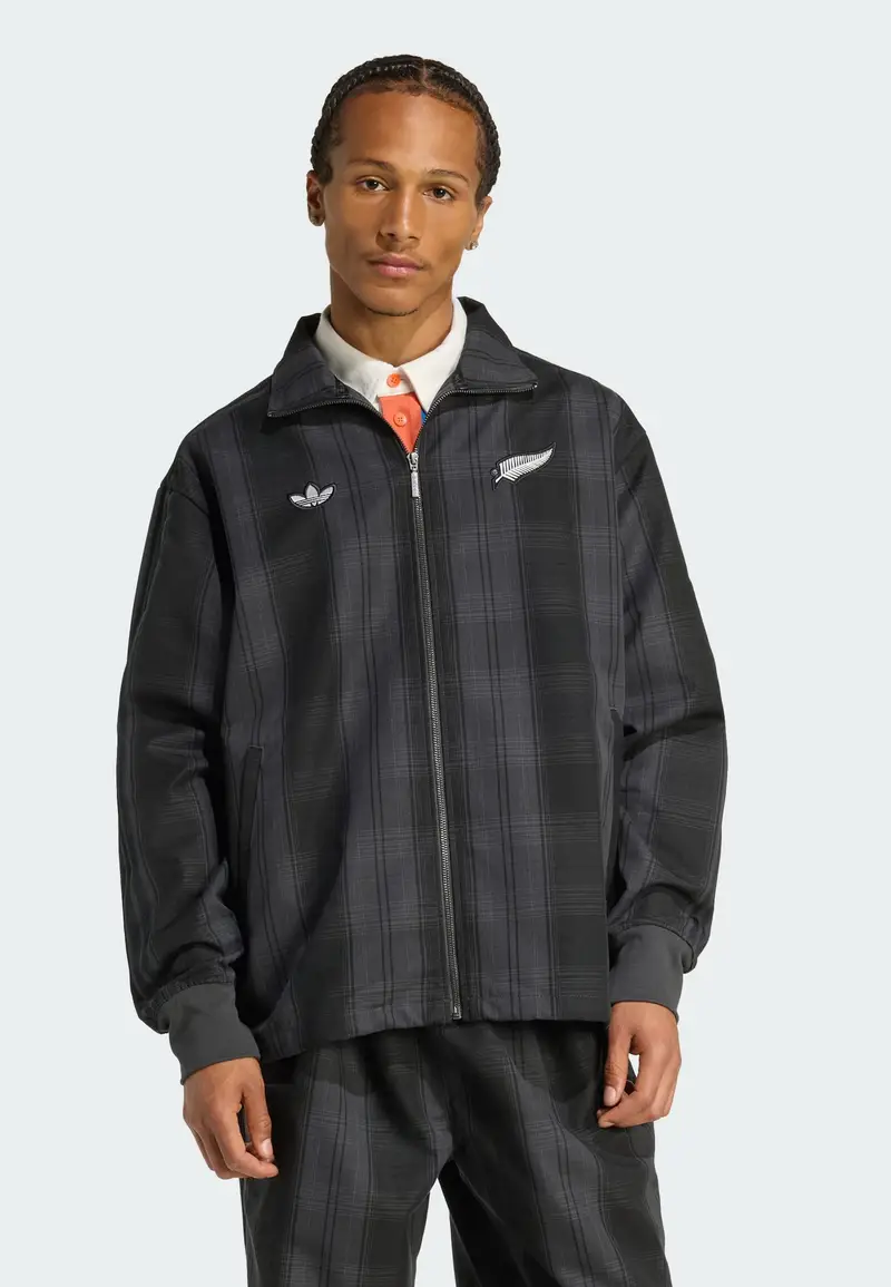 Giacca di mezza stagione 'All Blacks Firebird' antracite / nero / bianco miniatura 2