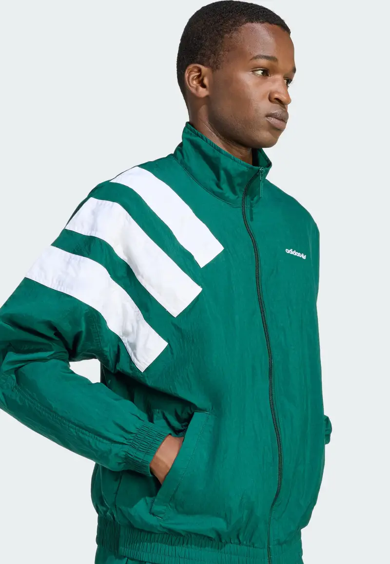 Giacca di mezza stagione 'Archive' smeraldo / bianco miniatura 2