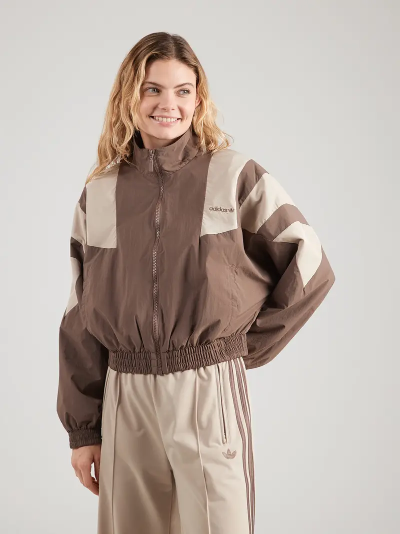 Giacca di mezza stagione écru / cioccolato Écru miniatura 3