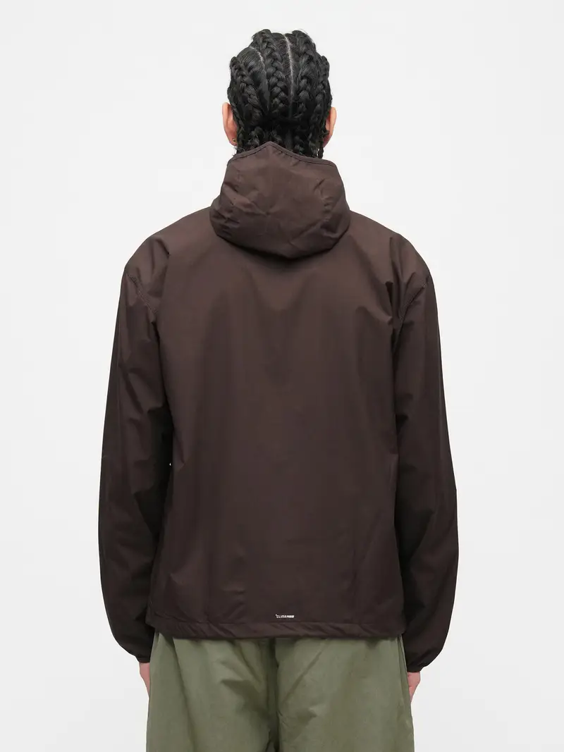 Giacca di mezza stagione ESSENTIALS marrone scuro / bianco miniatura 3