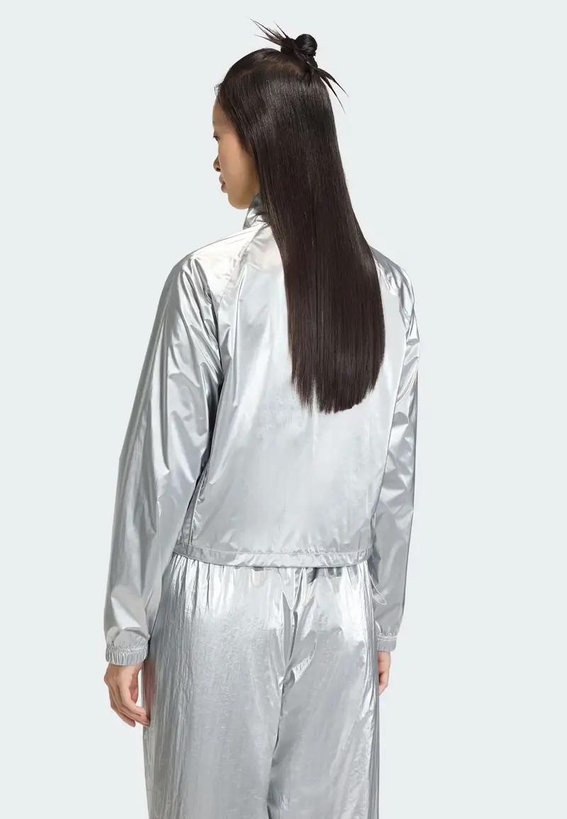 Adidas Originals Giacca di mezza stagione donna argento miniatura 2