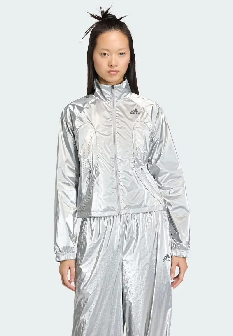 Adidas Originals Giacca di mezza stagione donna argento