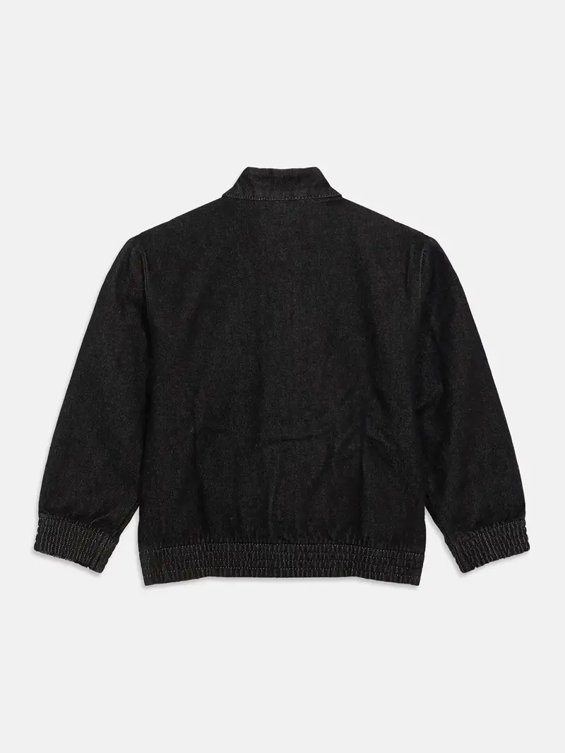 Giacca di mezza stagione FIREBIRD grigio denim / nero denim miniatura 2