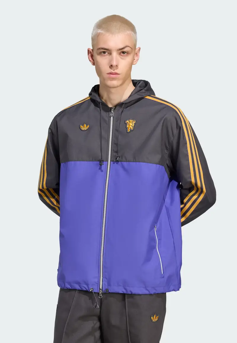 Giacca di mezza stagione 'Manchester United Terrace Icons' curry / lilla / nero miniatura 2