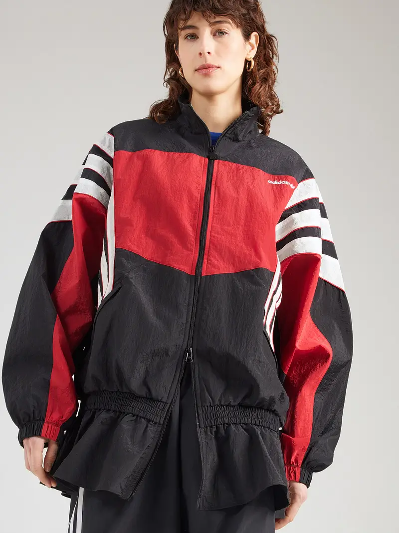 Giacca di mezza stagione SANTIAGO rosso / nero / bianco miniatura 2