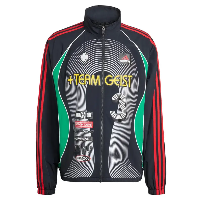 Giacca di mezza stagione 'Teamgeist' giallo scuro / verde / rosso / nero