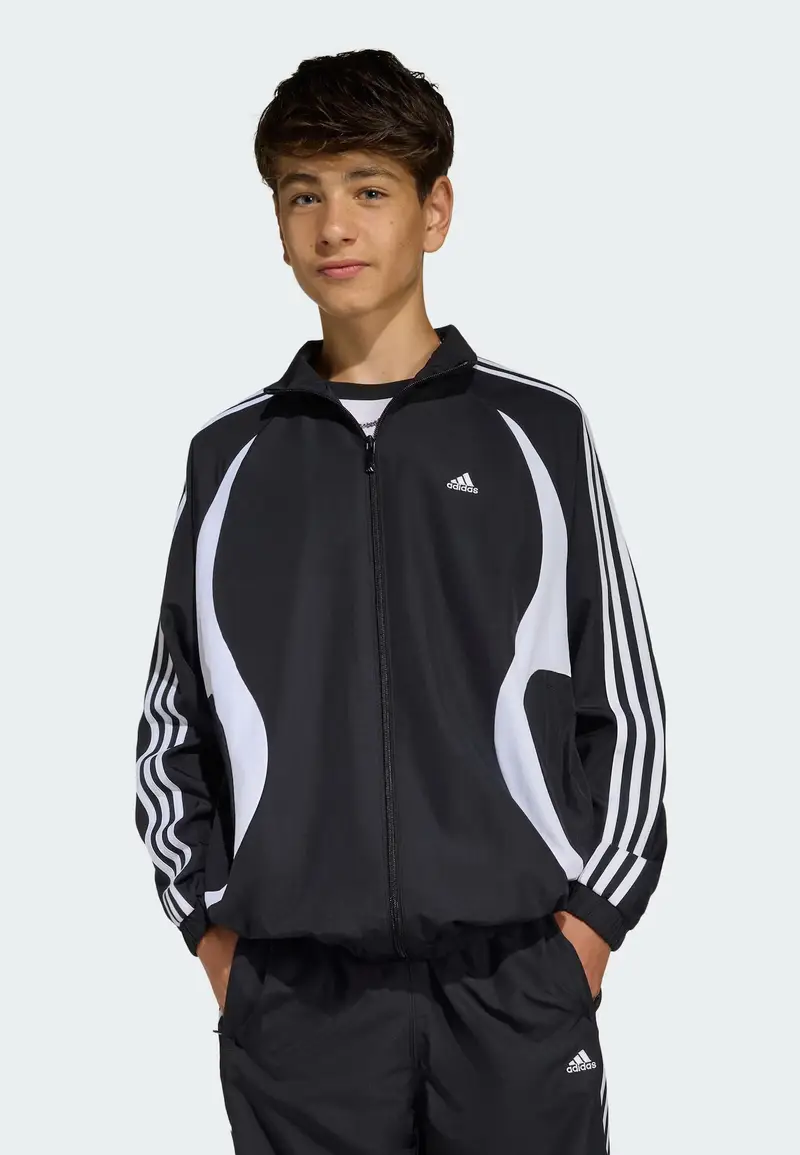 Giacca di mezza stagione 'Teamgeist' nero / bianco miniatura 2