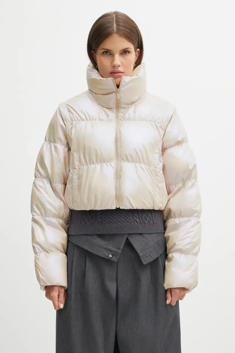 giacca Ess Glossy colore beige JX2985