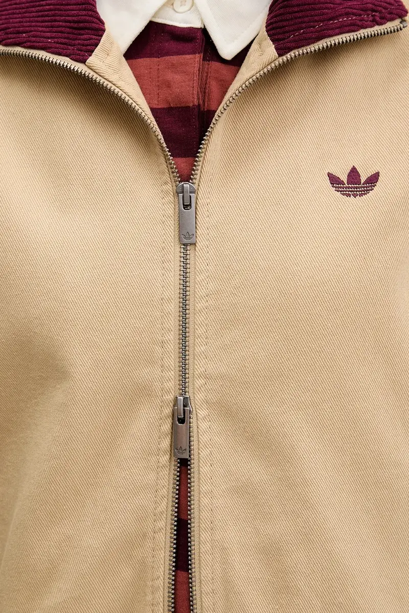 giacca in cotone colore beige KF2312 miniatura 5