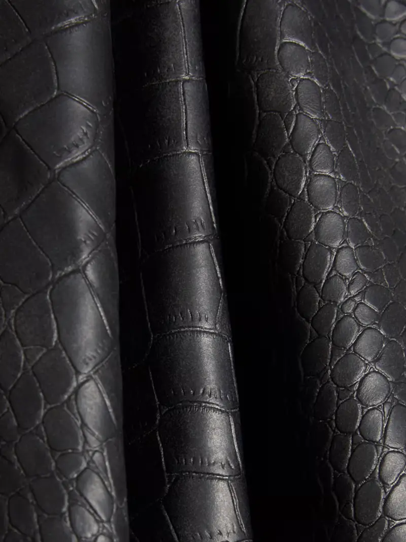 Giacca in Ecopelle NERO miniatura 2