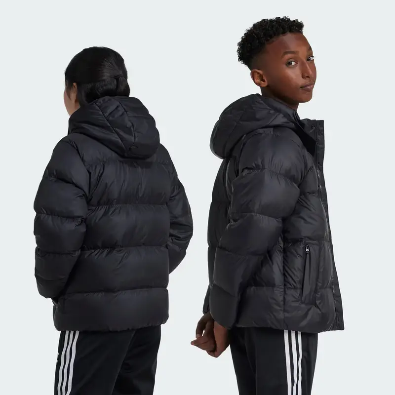 Giacca invernale Adicolor nero / bianco miniatura 3