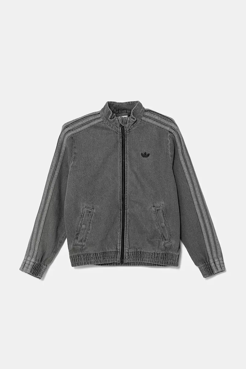 giacca jeans bambino/a colore grigio JV7801 miniatura 2