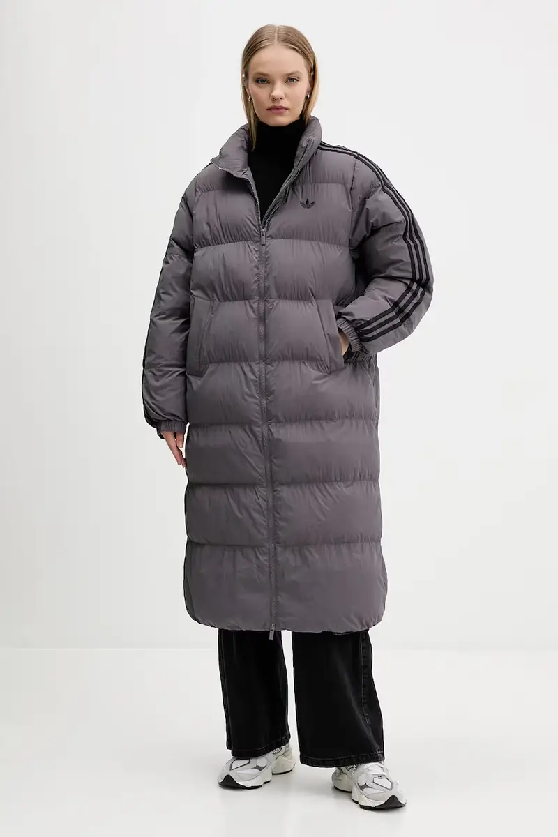 giacca Long Puffer colore violetto JX2952