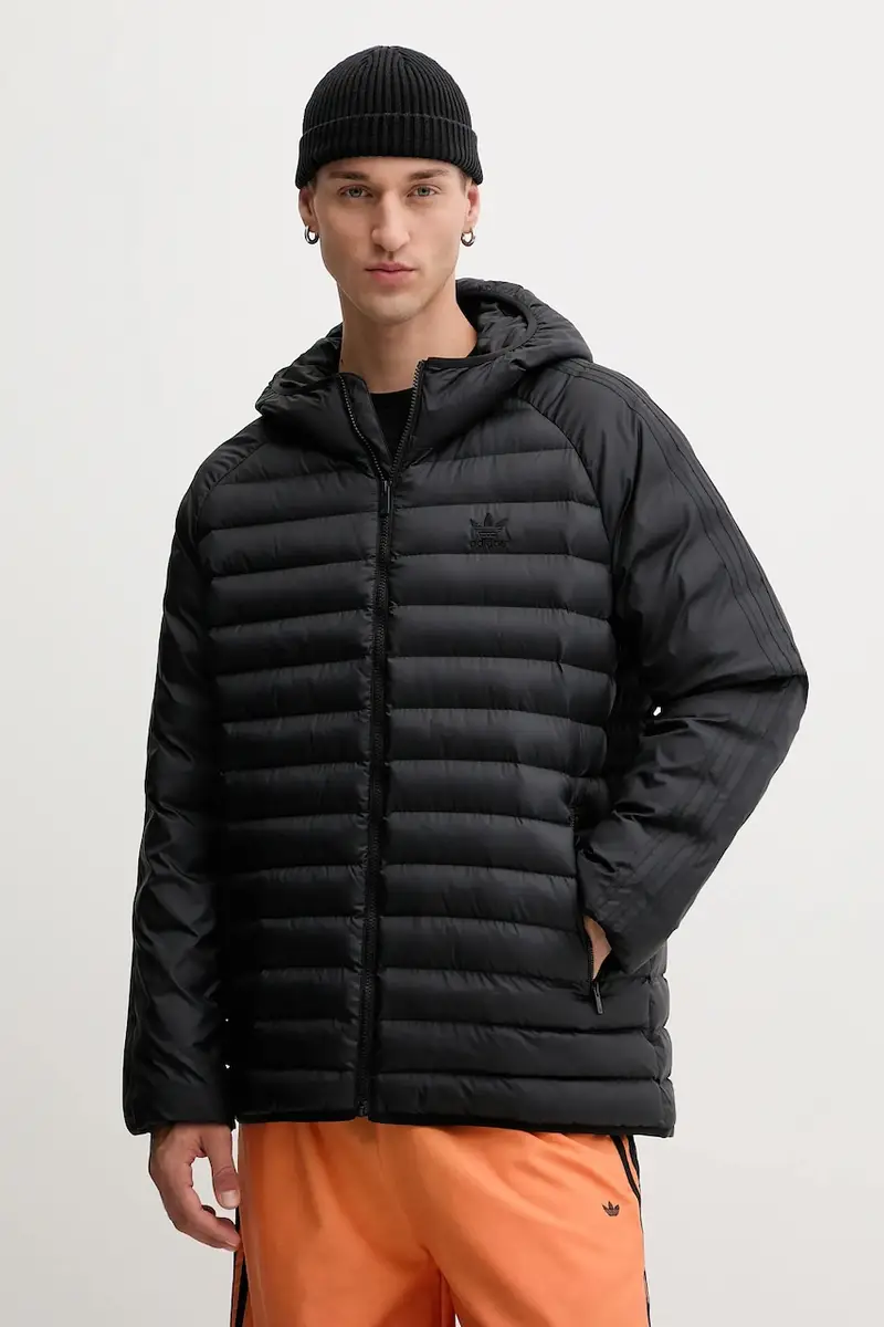 giacca Pad Hooded colore nero JX4117