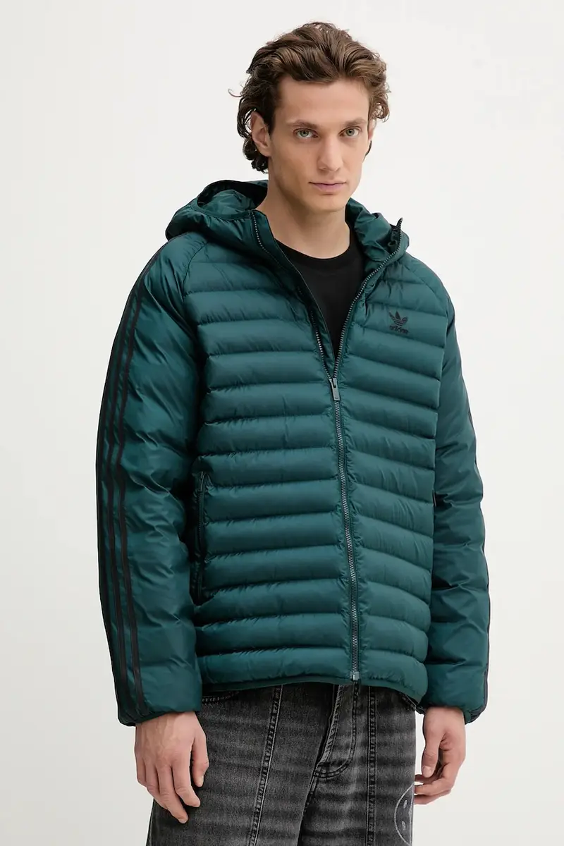 giacca Pad Hooded colore verde JX4116