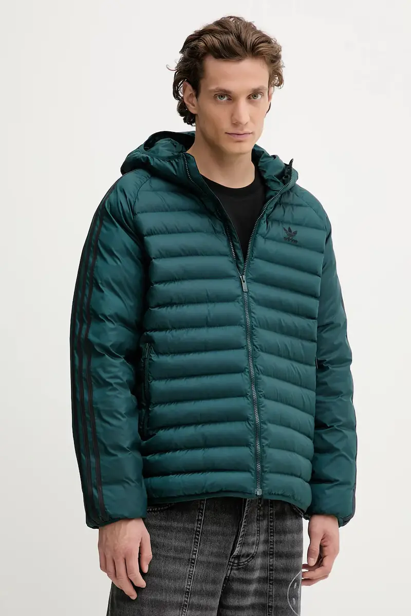 giacca Pad Hooded colore verde JX4116