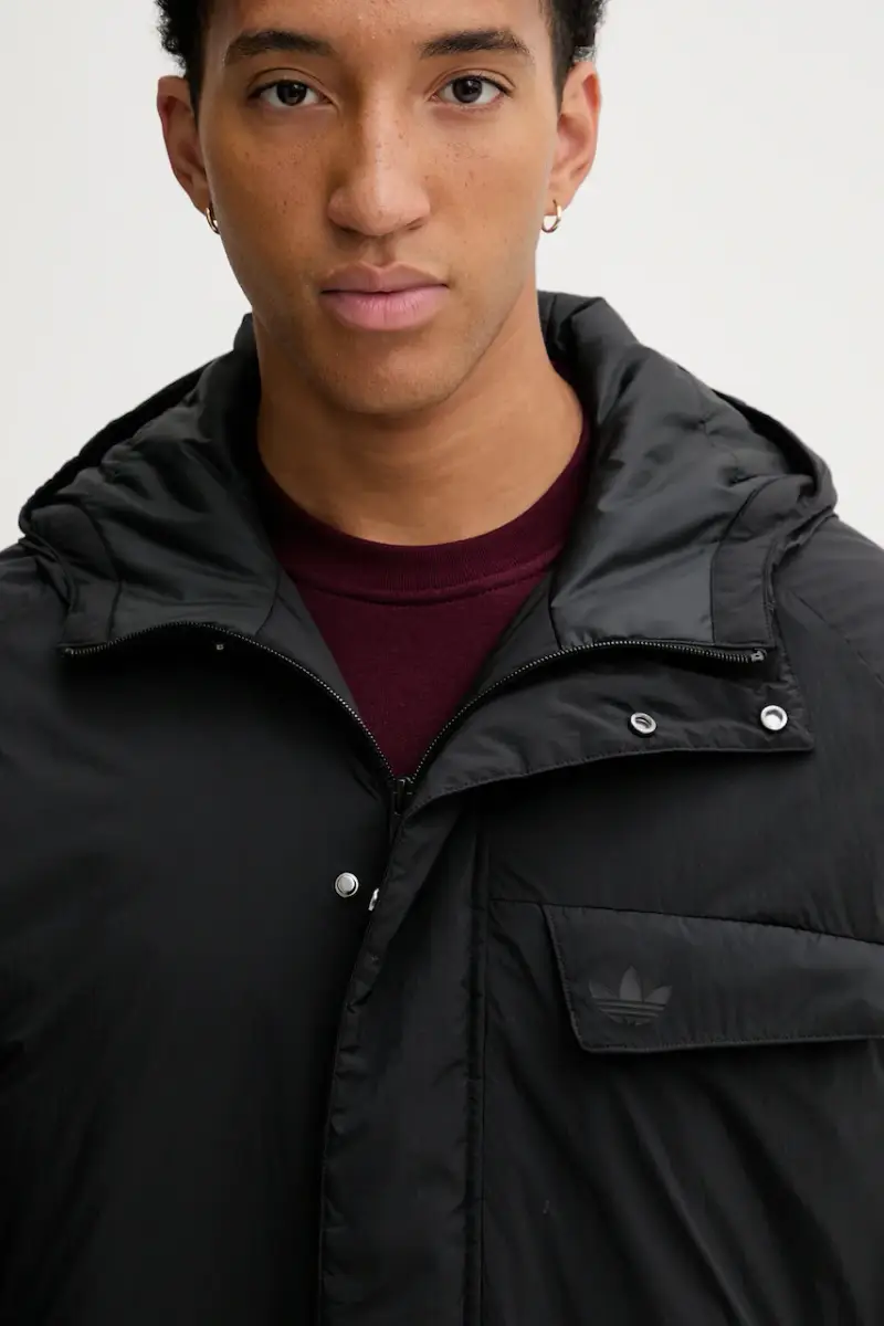 giacca Premium Essentials Parka colore nero JW5834 miniatura 4