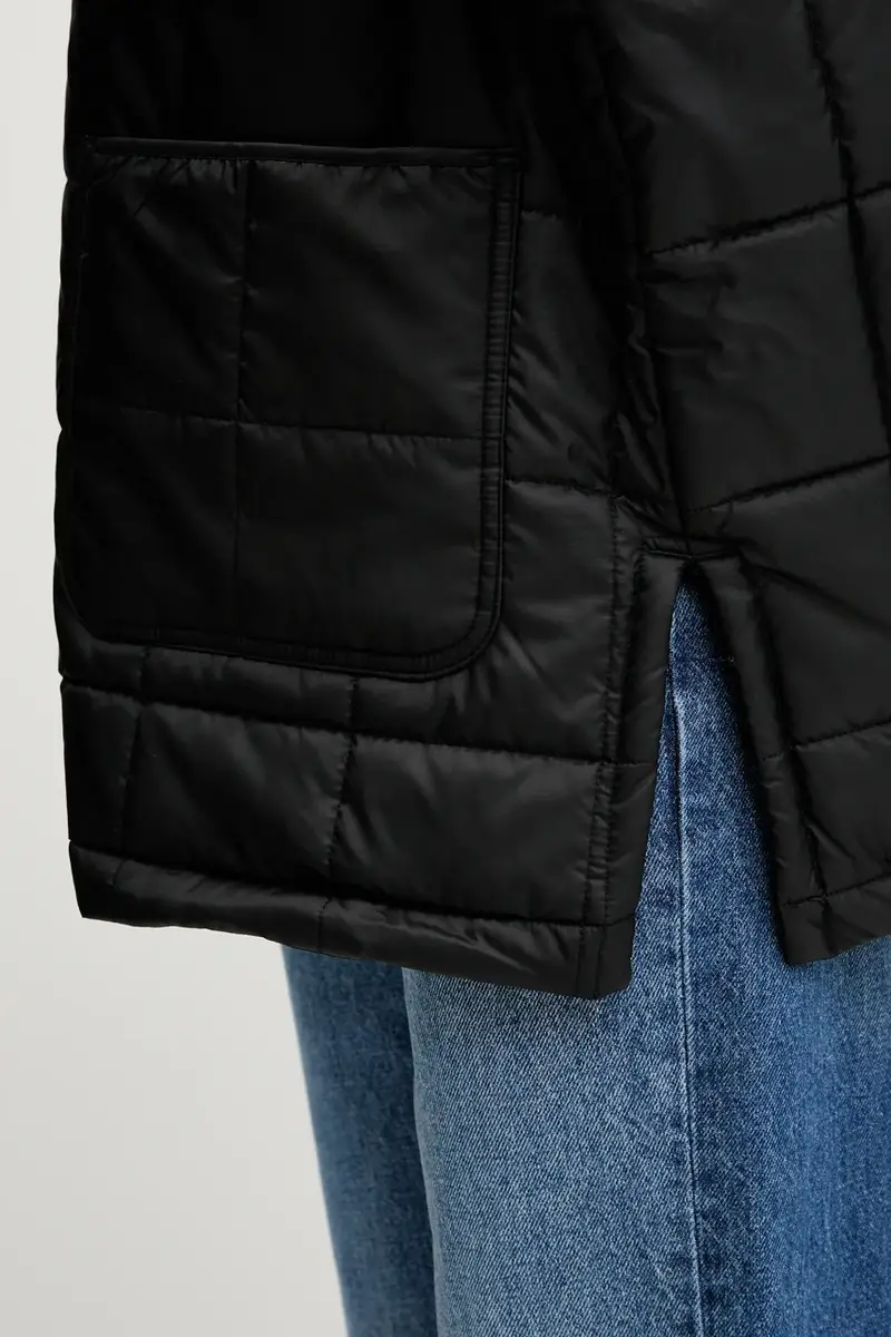 giacca Quilted Jkt colore nero JX8825 miniatura 5