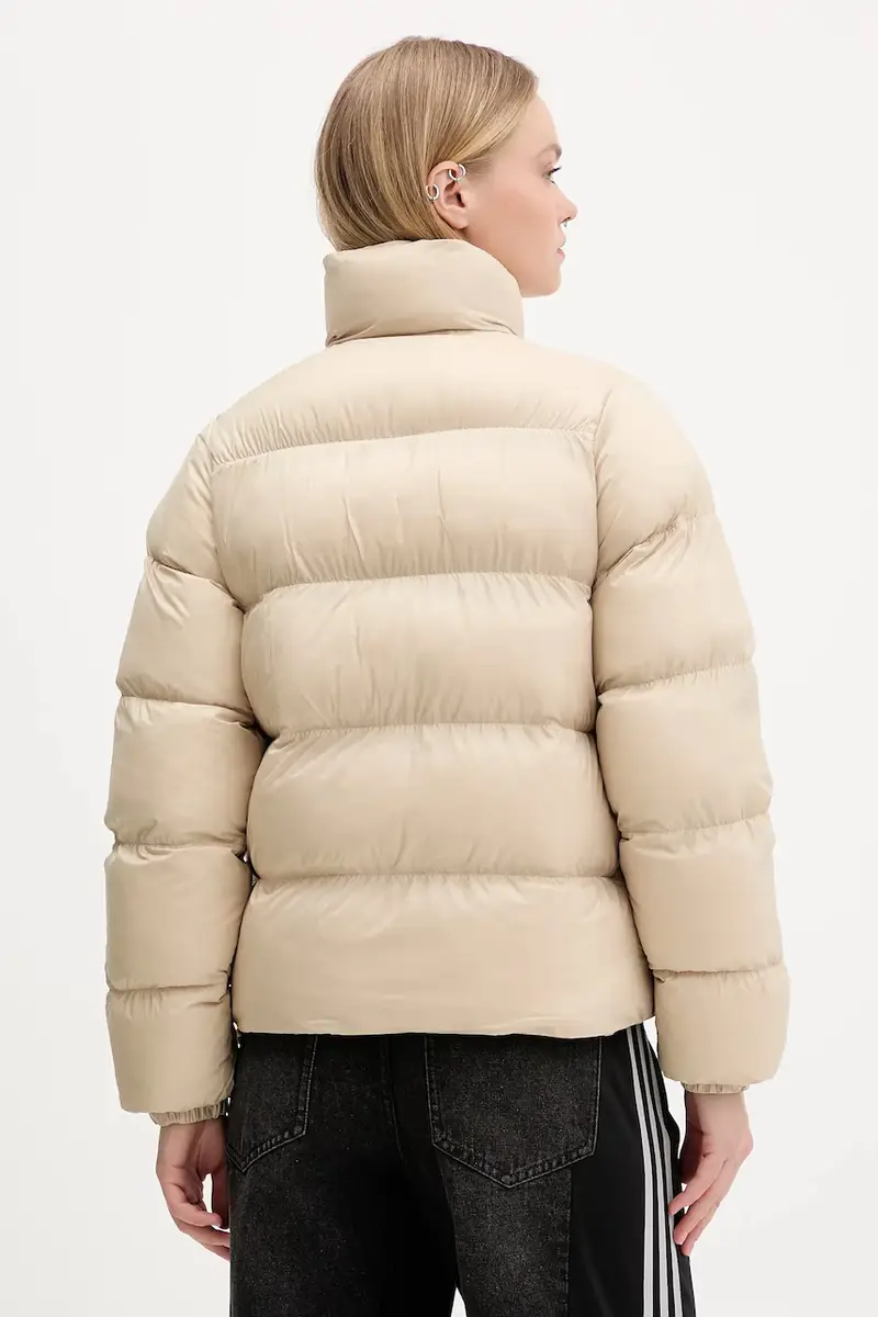 giacca Short Puffer colore beige JX2947 miniatura 3
