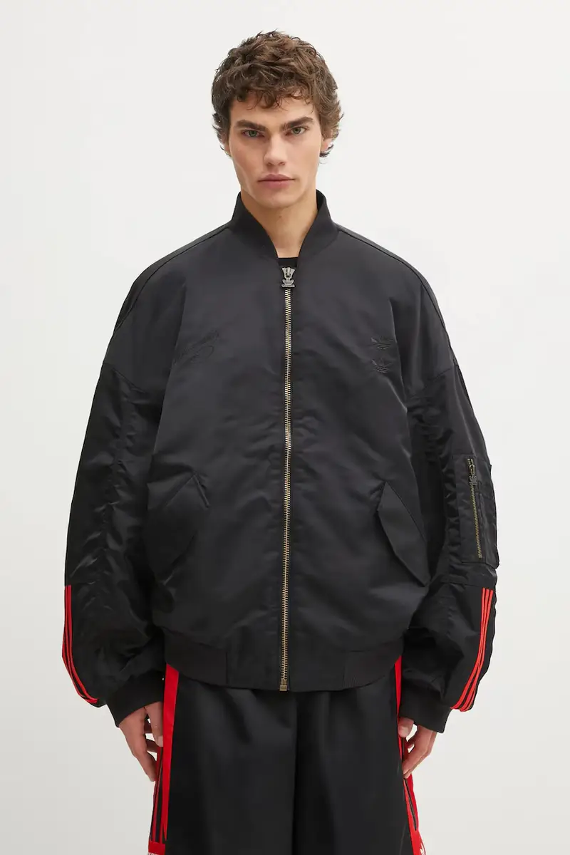 giacca Wc Satin Bomber colore nero KD9361