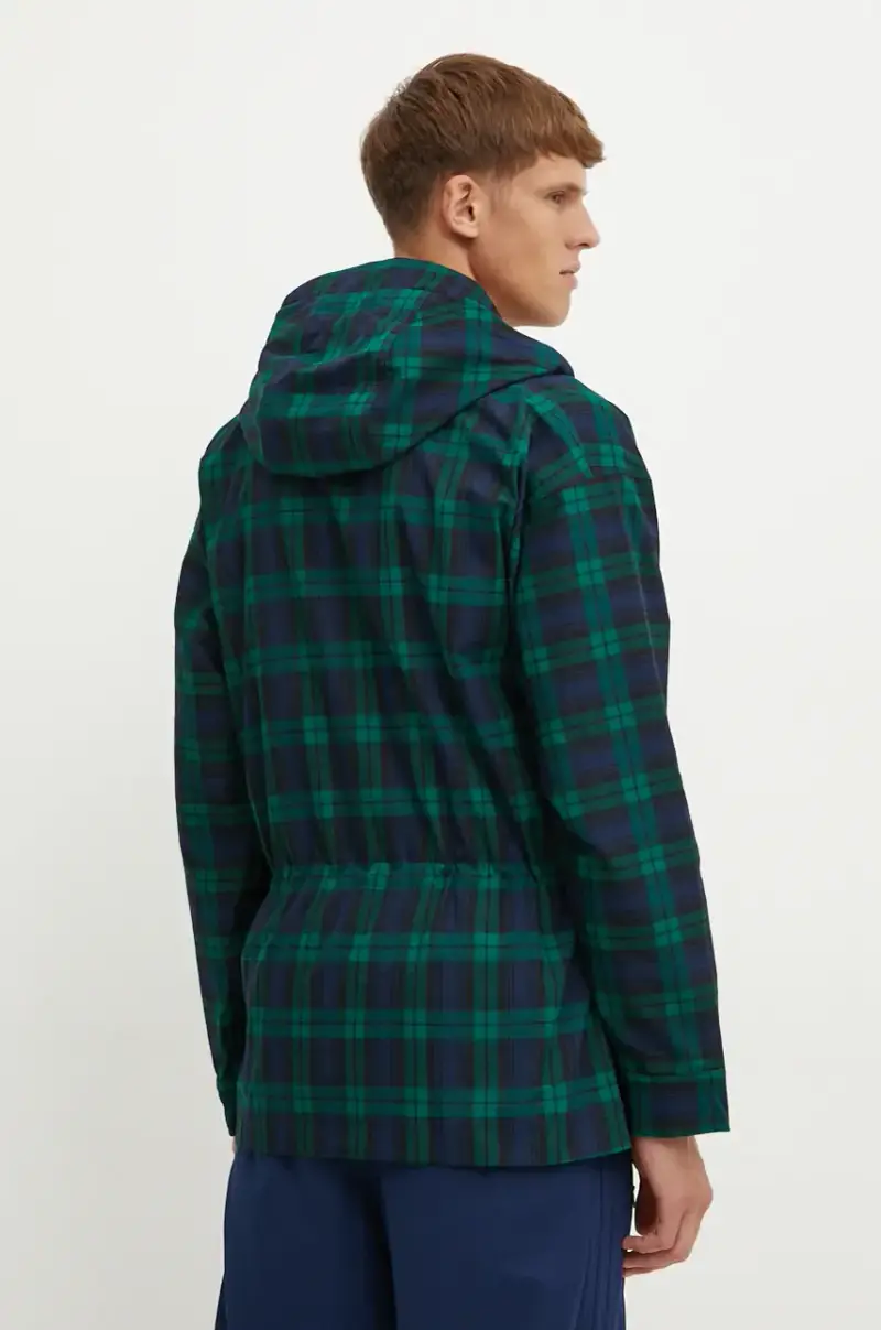 giacca Windbreaker Verde miniatura 3