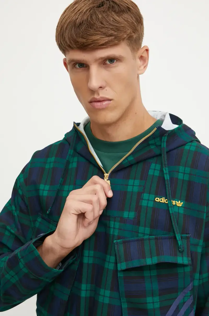 giacca Windbreaker Verde miniatura 4