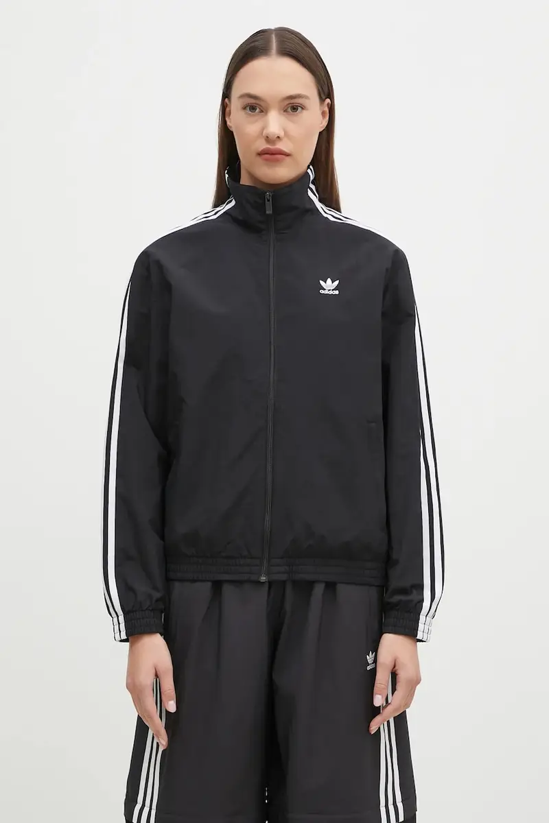 giacca Woven Tracktop donna colore nero JD5331