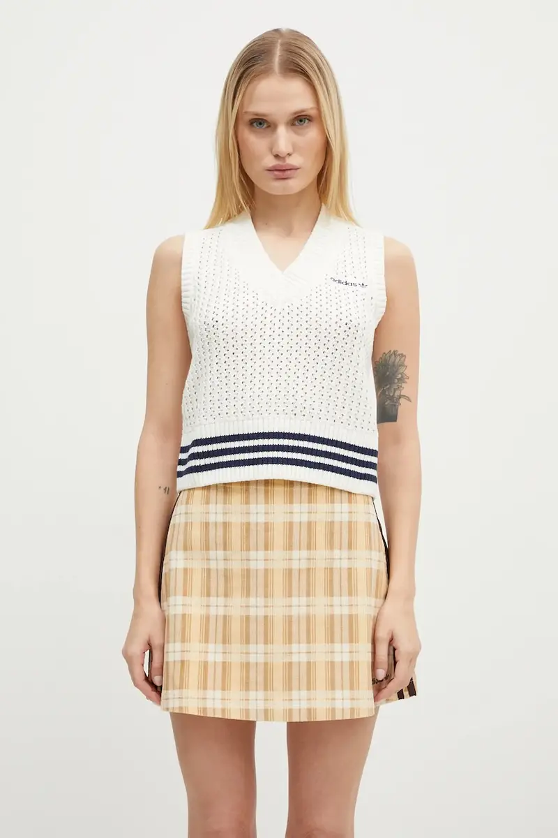 gilet Knit Vest colore beige IX1037