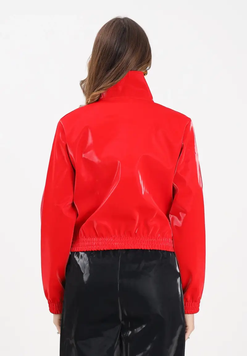 Giubbotto Adicolor Holiday rosso da donna miniatura 3