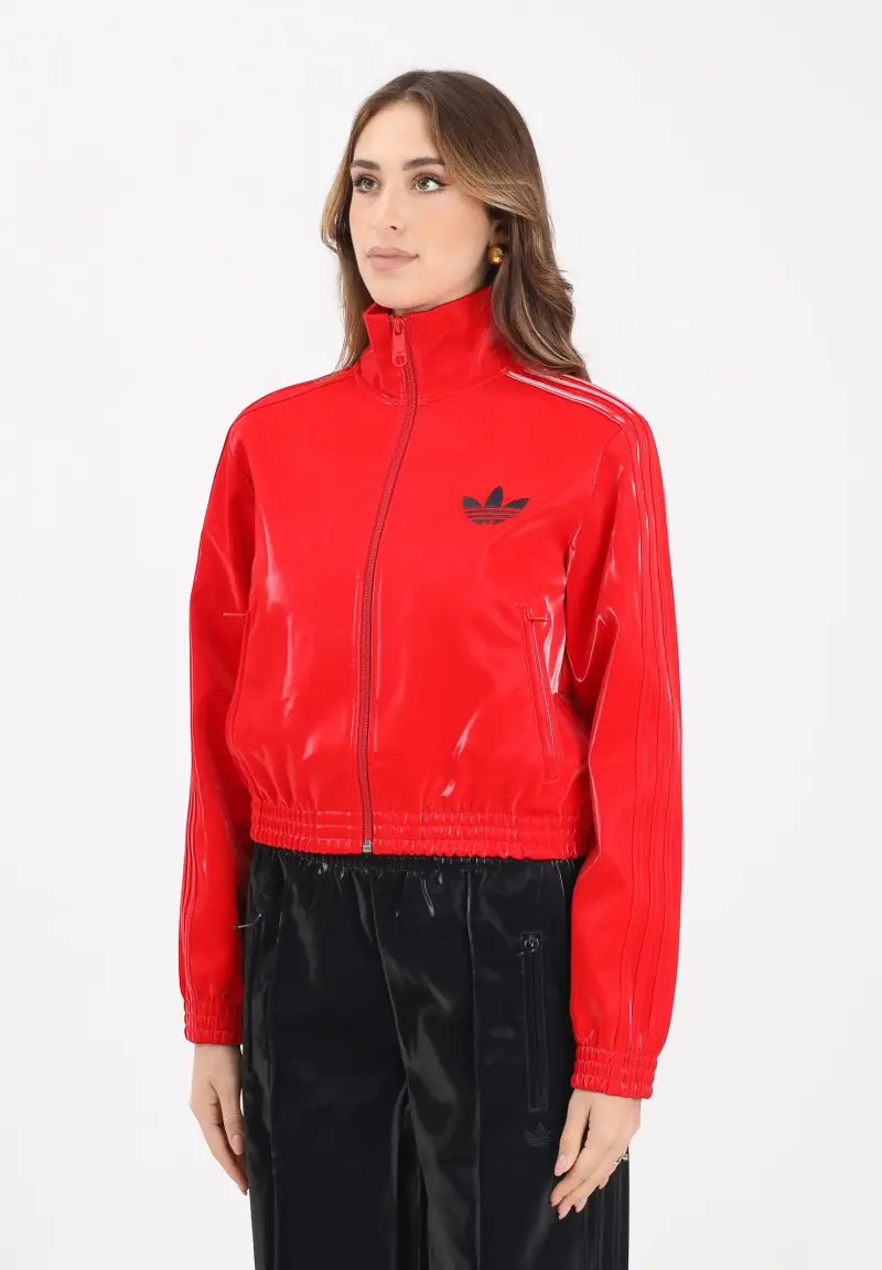 Giubbotto Adicolor Holiday rosso da donna