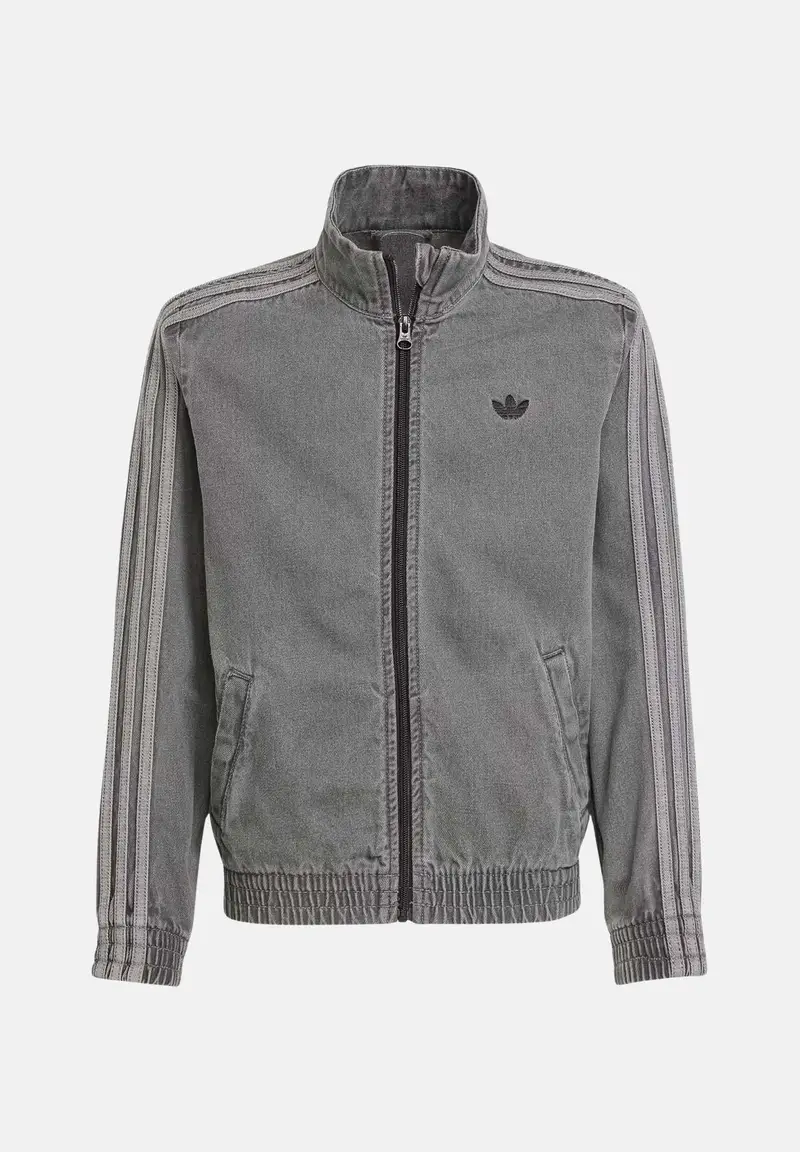 Giubbotto di jeans Firebird in denim grigio per bambino e bambina