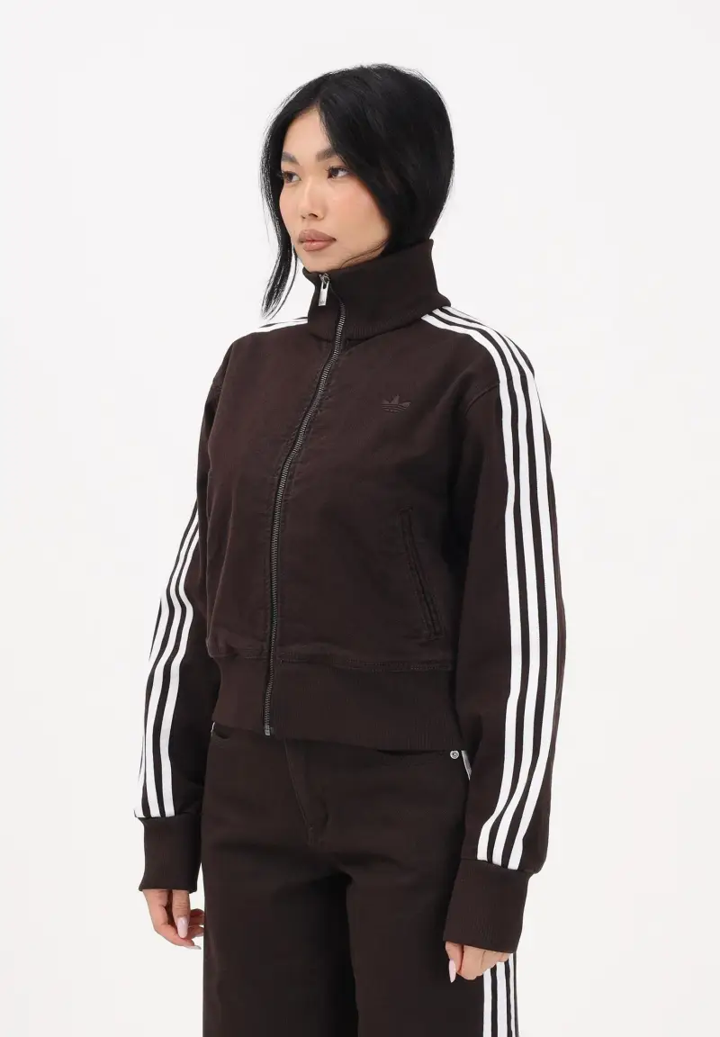 Giubbotto FIREBIRD in denim marrone da donna