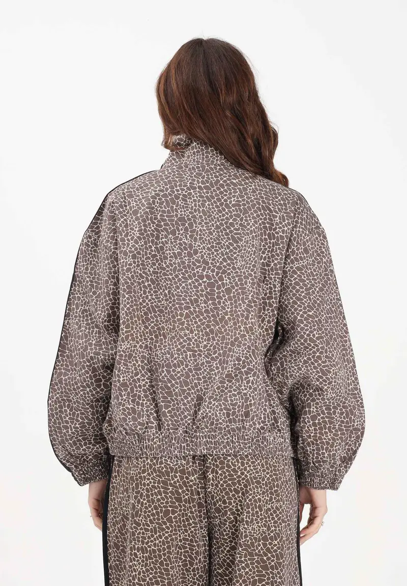 Giubbotto FIREBIRD OVERSIZED AOP in denim animalier da donna miniatura 3