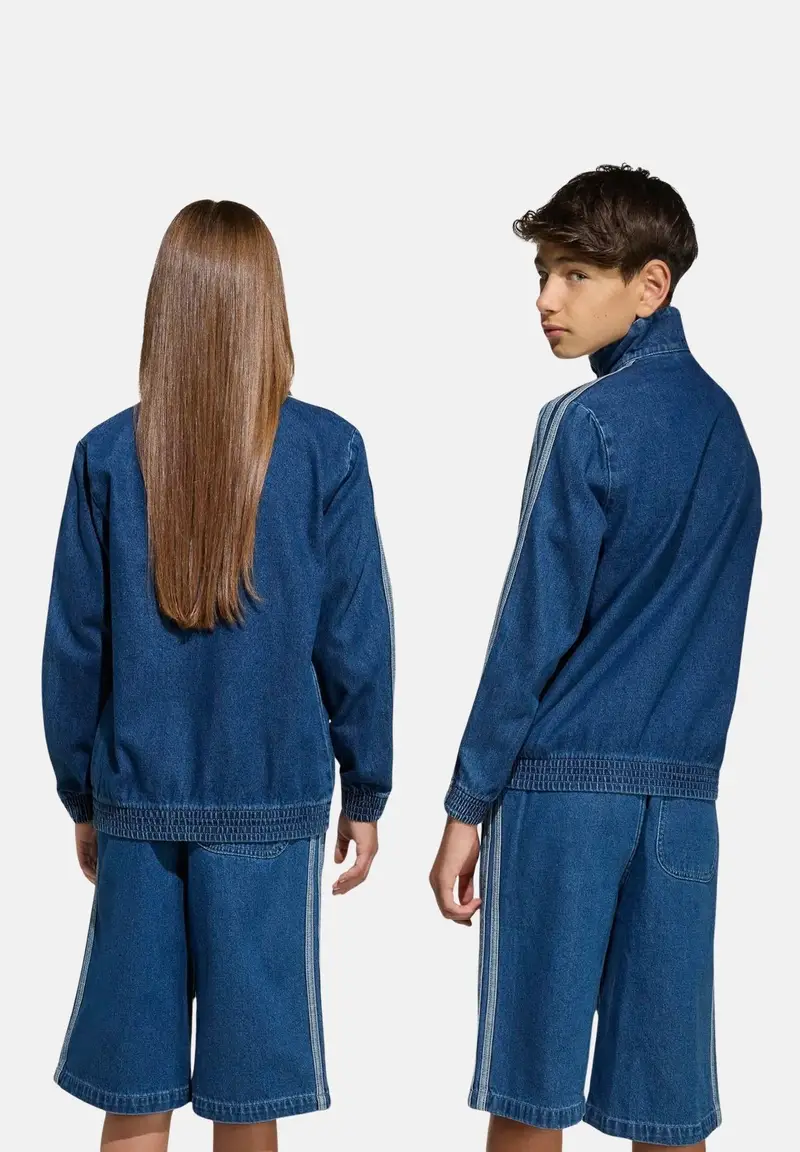 Giubbotto in denim FIREBIRD DEN TT per bambino e bambina miniatura 2