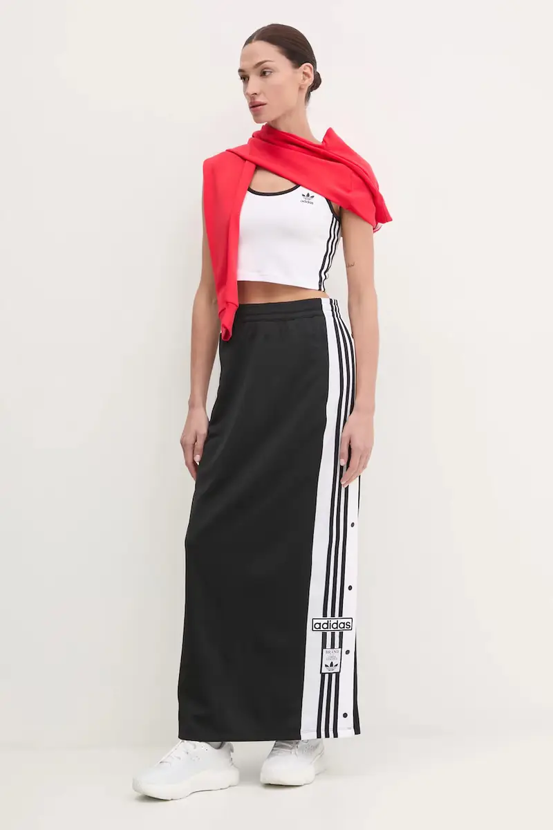 gonna Adibreak Adicolor Maxi Skirt colore nero JD0923