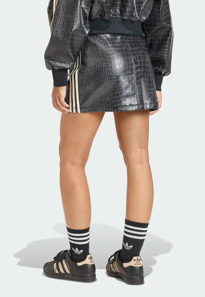 Gonna beige / nero miniatura 3