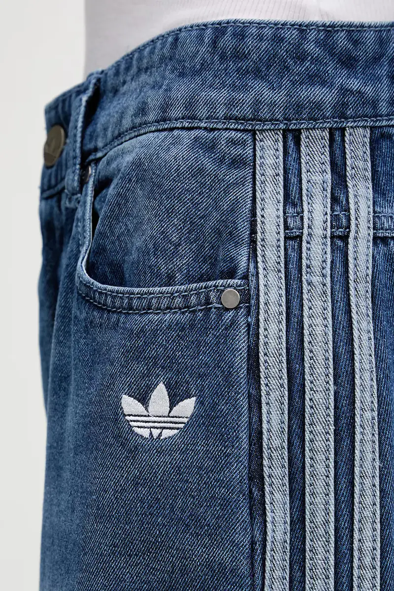 gonna Denim Long Skt Blu miniatura 4